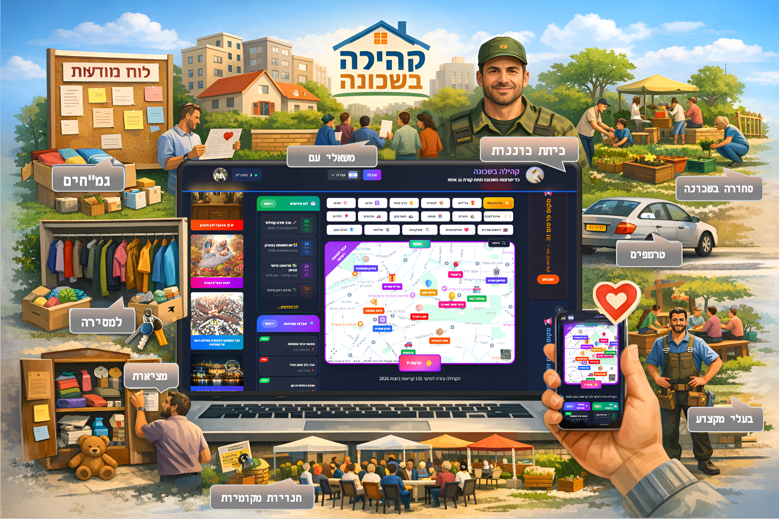 קהילה בשכונה